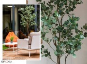 Arbre artificiel Eucalyptus, hauteur 210 cm