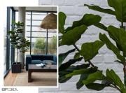 Arbre artificiel Lyrata, hauteur 205 cm