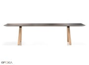Table de réunion pieds bois collection Arki