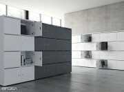 Casiers mélaminé Locker avec serrures à clés