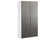 Armoires métal à portes battantes anthracite