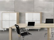 Armoire chêne et blanc collection Step