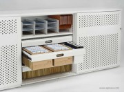 Armoire portes coulissantes Glide métal