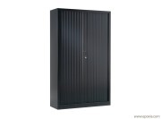 Armoire à rideaux Generic + monocouleur anthracite