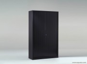Armoire à rideaux V520 monocouleur noir