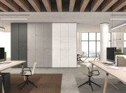 Armoires portes battantes Quattro, séparation d'espace