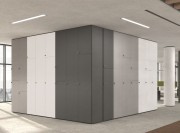 Armoires portes battantes Quattro, grande hauteur