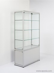 Armoire vitrine en verre Pictor longueur 100 cm