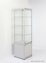 Armoire vitrine en verre Pictor longueur 60 cm