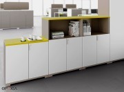 Armoires portes battantes Alliance avec niches