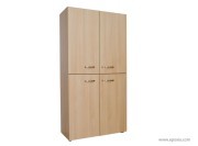 Armoire portes battantes superposées Oxwood