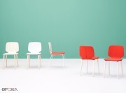 Collection Chaises Babila, type de revêtement au choix
