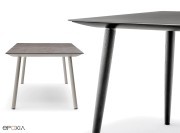 Détail piètement table Babila