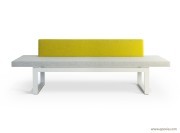 Banc visiteur avec dossier HM106
