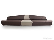 Banquette visiteur modulaire Kaleido 