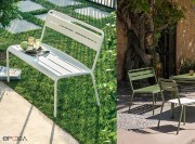 Mobilier outdoor, banc Star