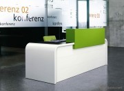 Banque d'accueil Highline vert