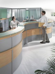 Banque d'accueil collection Obade pommier