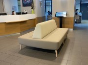 Banquette pour salle d'attente sur mesure Epoxia