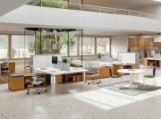 Bench 2 postes Atreo sur desserte porteuse