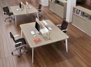 Bureau Bench Blade 2 postes
