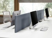 Ecran de séparation tissu pour bureau openspace Atreo
