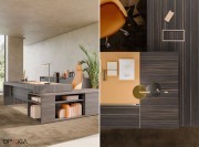 Détail  de la partie coulissante du plateau