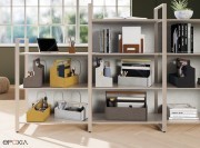 Collection YouMe, boites de rangement en feutre 