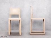 Chaises bois Brera, par Pedrali