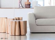 Différentes largeurs et hauteurs pour tables basses et guéridons Brick