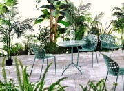 Chaises outdoor de restauration Brise