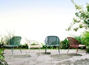 Fauteuils outdoor collection Brise par Gervasoni
