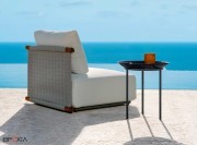 Table basse brise en version haute