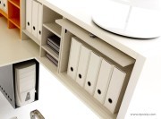 Mobilier collection Arko nîche avec porte rabattable