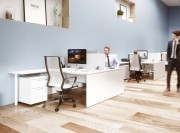 Bureaux avec retour Rétro fabrication française