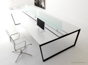 Bureau collection Arko avec écran de séparation