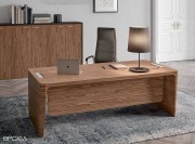Bureau de direction X10 Noyer américain avec voile de fond