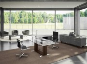 Bureau collection Arche verre