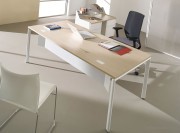 Bureau collection Atao chêne avec voile