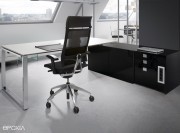 Bureau direction laqué Oxygène