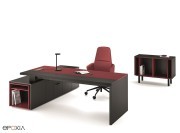 Bureau management Sile, desserte porteuse colorée