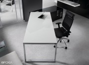 Bureau de direction Oxygen sur desserte porteuse, plateau mobile