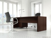 Bureau direction avec voile de fond collection Status