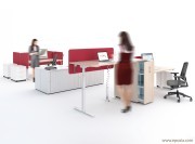 Bureau individuel avec réglage en hauteur électrique Ogi Drive