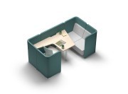 Travail collaboratif bureau design Let's Think