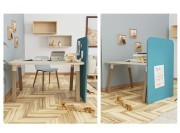 Bureau Home Office à l'esprit scandinave