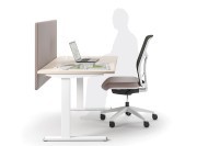 Bureau individuel Altim réglable en hauteur éléctriquement