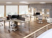 Bureau openspace Atreo, coins arrondis