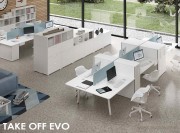 Bureaux multipostes Take Off Evo