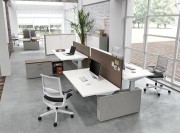 Bench 4 postes "assis/debout" de la collection Crono